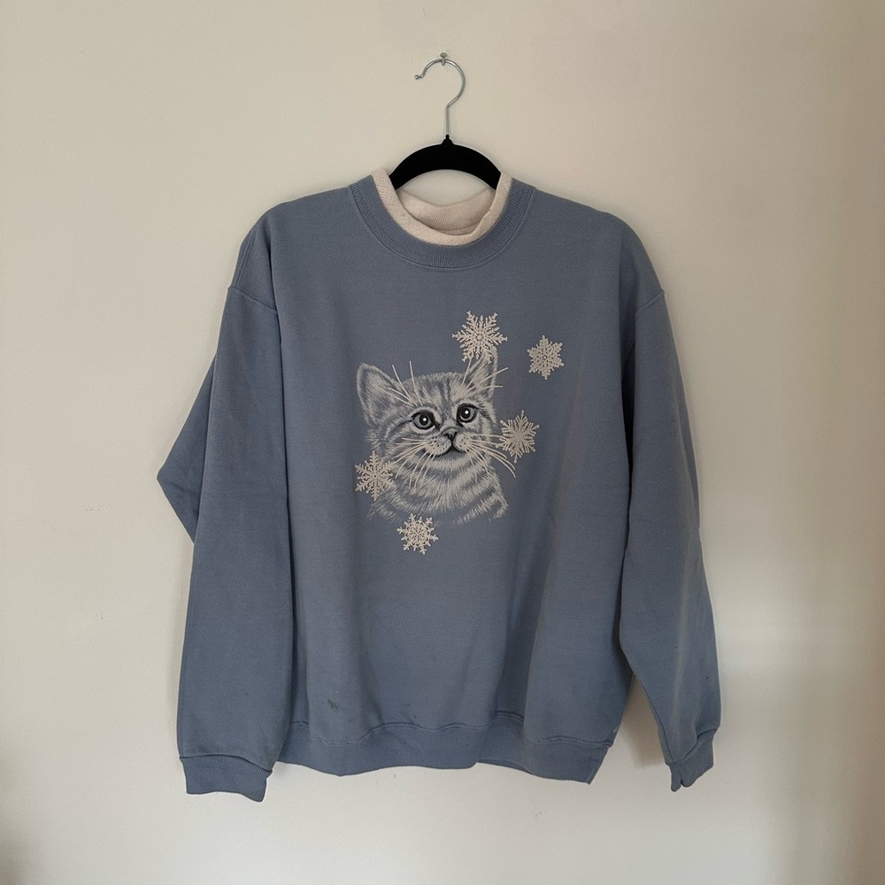 Cat crewneck